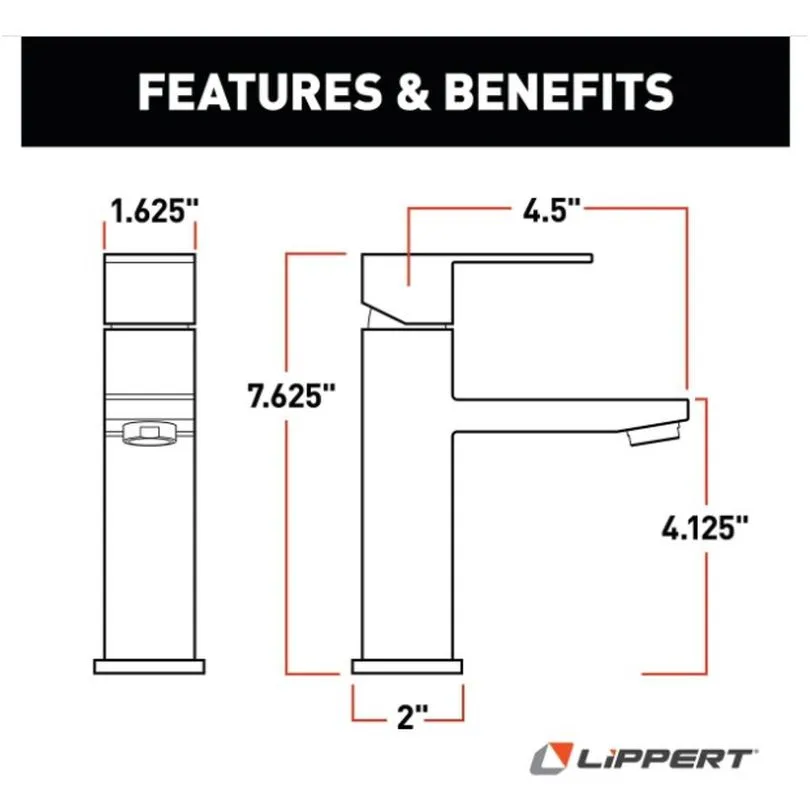 Waterfall Bathroom Faucet-SS